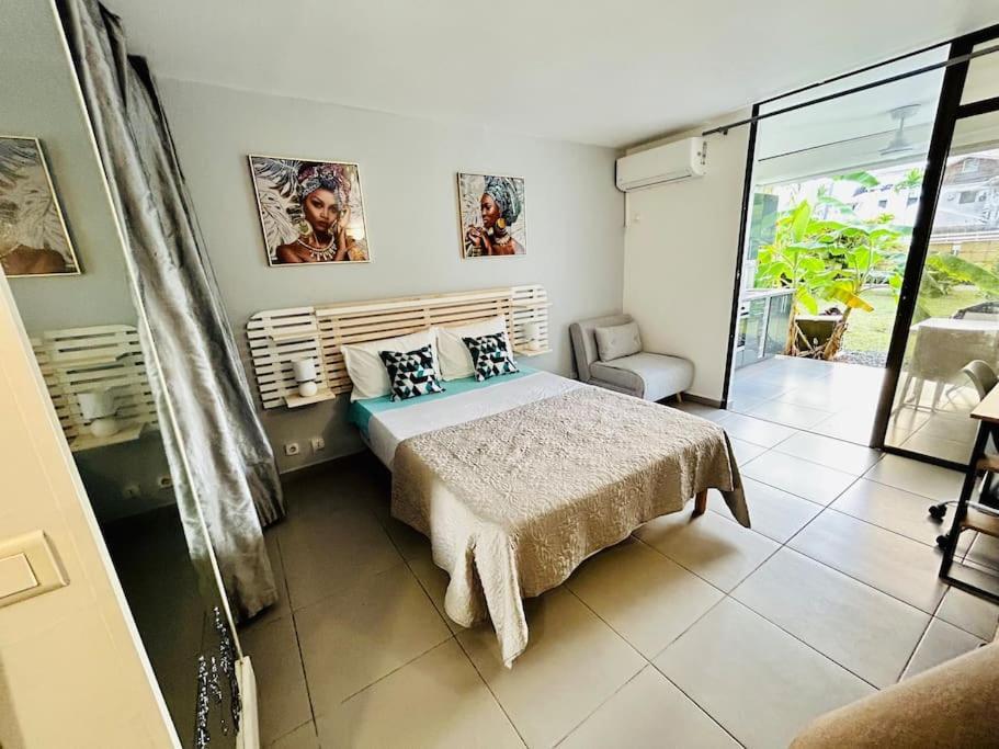 Studio Cosy Plage Et Piscine A Bas Du Fort Le Gosier  Exterior foto
